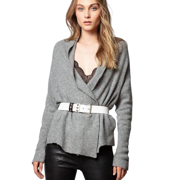 ZADIG & VOLTAIRE Hazzle WSN Cashmere Cardigan XS/S - Picture 2 of 10